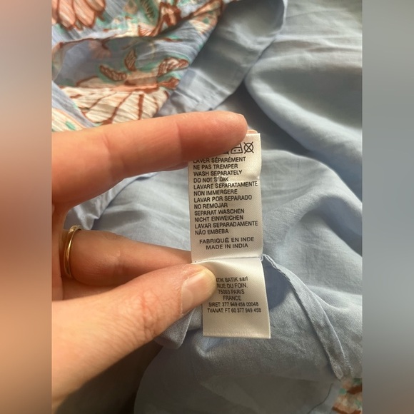 ANTIK BATIK Hupa cutout printed cotton-voile maxi dress - Picture 16 of 16